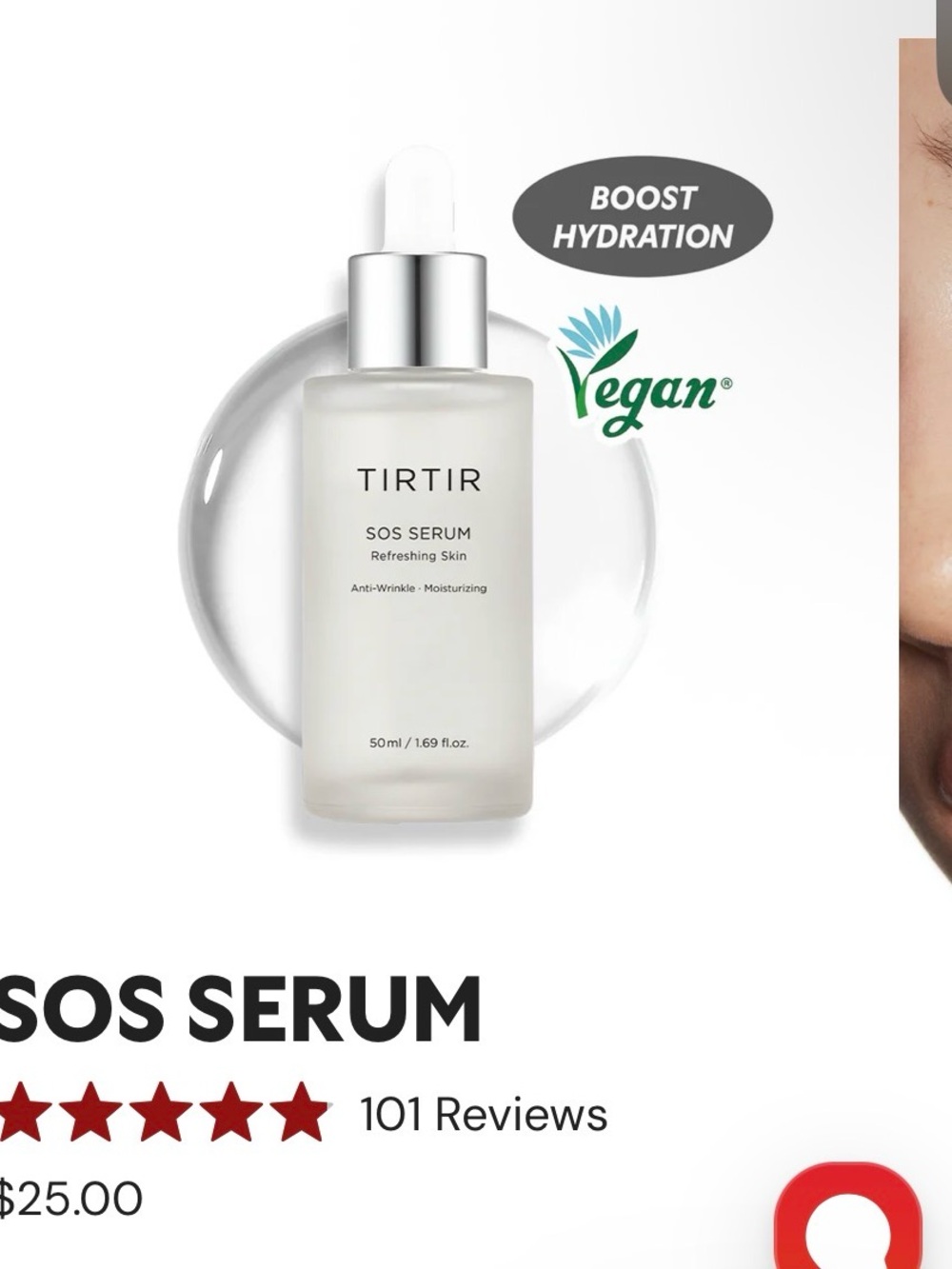 Tirtir SOS serum
